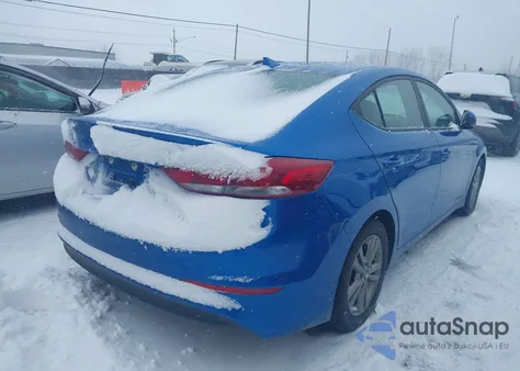 2018 Hyundai Elantra Sel from USA, damaged, VIN 5NPD84LFXJH401190